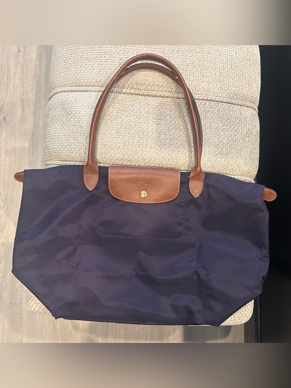 longchamp purple suede dress Longchamp SS24 womenswear #37